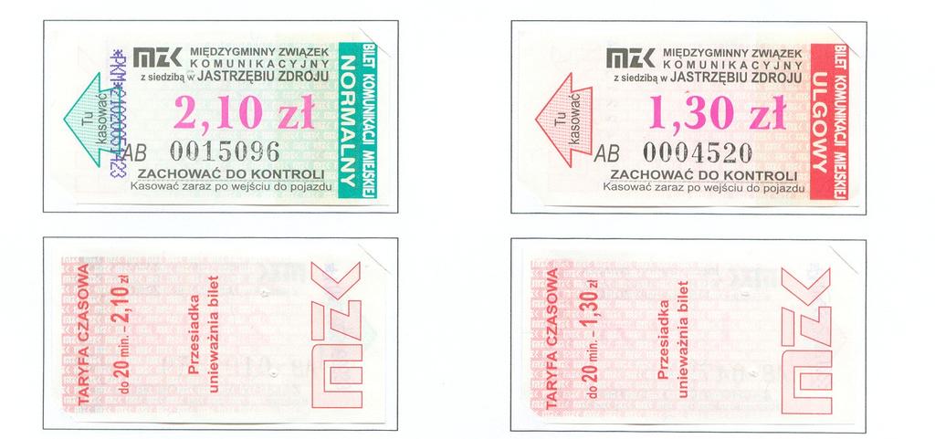 Bilety ważne od 15.04.2005r.
