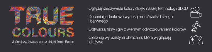 PROJEKTORY 3LCD 15000:1 HDMI VGA KONTRAST GWARANCJA 2 lata NA PROJEKTOR Wi Fi USB Projektory multimedialne EPSON Przenośna seria projektorów multimedialnych EB posiada szeroki wachlarz rozdzielczości