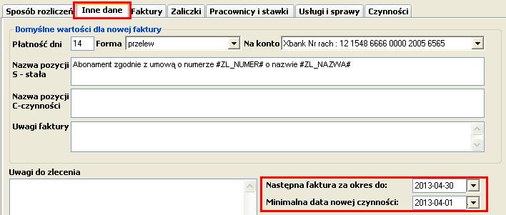 103 miesiąc. Samo ostrzeżenie pojawi się, gdy w Opcjach systemu jest włączony haczyk Tylko ostrzegaj przed wpisaniem wcześniejszych 66.2.2. 69.2.4.