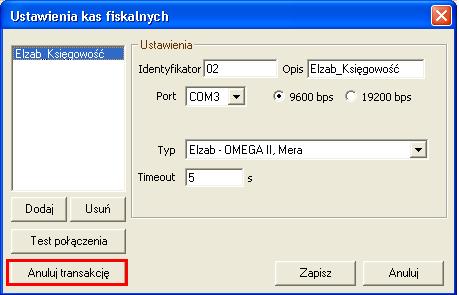 81 Jej wskazanie spowoduje, że w trakcie zapisywania danych o paragonie-wydruku system zapyta o numer i datę wystawienia paragonu.