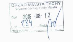Przyjęcie informacji o stanie środowiska - informacja o stanie zieleni miejskiej., dnia 10 sierpnia 26r. TZUK.DZM.71.1.41.
