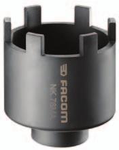 Specjalna dla MAN. 6 występów o szerokości 10 mm. Ø wewnętrzna 77 mm - L 1. NK.76MA Modele do osi przednich: M3 ME MI.