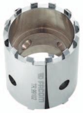 Specjalna do MAN i Mercedes. Ø wewnętrzna 102 mm - 12 wypustów o szerokości 10 mm. Ø wewnętrzna 99 mm - 6 wypustów o szerokości 10 mm. TR.