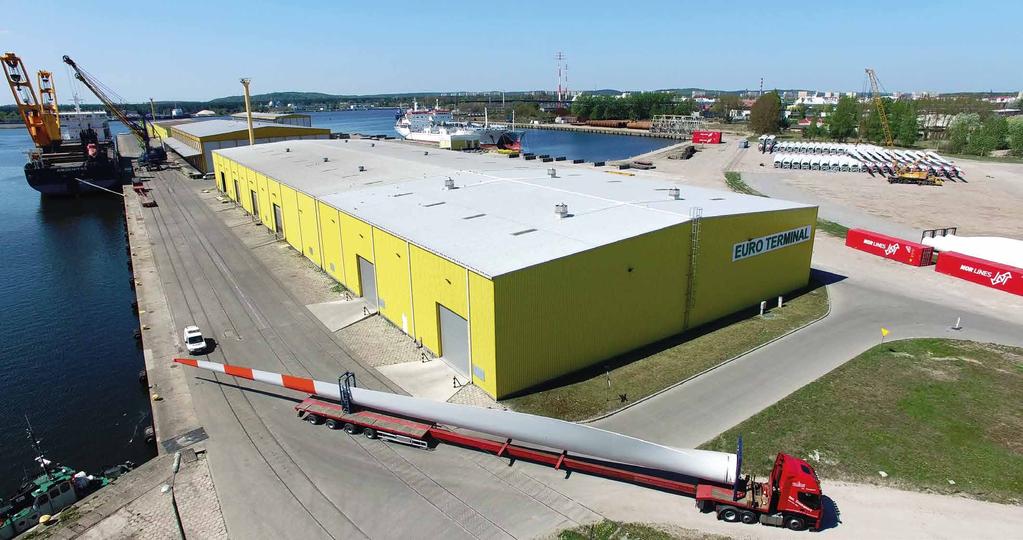 Dzięki strategicznemu położeniu w dorzeczu Odry, nasz terminal jest doskonale przystosowany do multimodalnych operacji w zakresie transportu