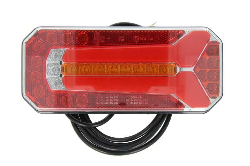 odblask, gniazdo WAS 5) WAS 187,39 ZŁ 1147 L/P W150 Lampa tył L/P (LED, 12/24V, kierunkowskaz, światło