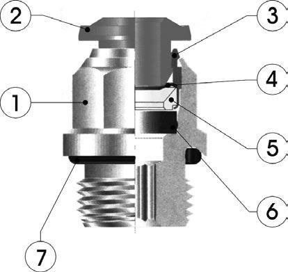 Przyłączki i złączki wtykowe Przy³¹czki do przewodów z tworzyw sztucznych wtykowe s¹ stosowane do ³¹czenia instalacji pneumatycznych oraz do pod³¹czania elementów pneumatyki.