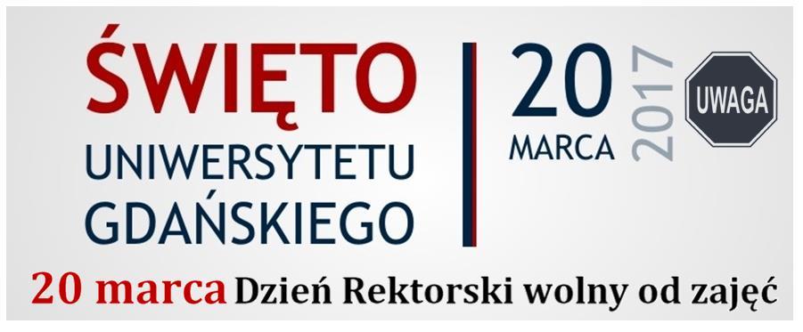 Gdańsk, 17 marca 2017 Biuletyn Gdańskiego Uniwersytetu Trzeciego Wieku W PRZYSZŁYM TYGODNIU!