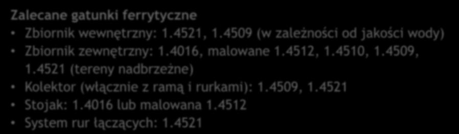 4509 (w zależności od jakości wody) Zbiornik