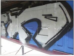 Wytworzenie systemu powłokowego antygraffiti dla pojazdów szynowych i badanie jego wybranych właściwości 67 4.