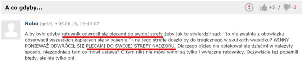 Słowo strefa w przepisach dotyczących ratownictwa wodnego funkcjonuje w odniesieniu do stref dla umiejących i nieumiejących pływać. Zgodnie z art. 5.2.