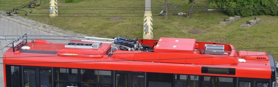 Trolejbusy kupowane przez ZTM w Lublinie Wyposażenie trolejbusów będzie zawierać: 1. Klimatyzację przestrzeni pasażerskiej. 5. Kasowniki dwufunkcyjne. 2.