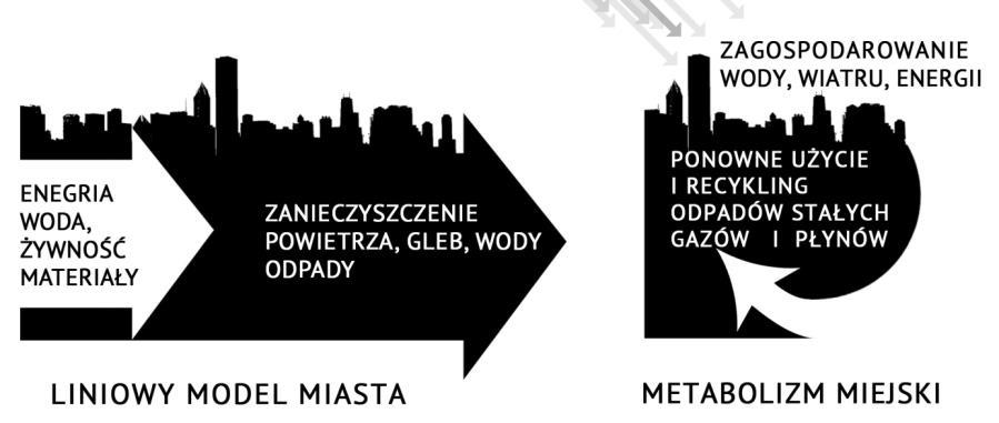 54 wody, tak aby ją bezpiecznie zebrać i oczyścić oraz użyć ścieki do kształtowania bardziej wydajnego i ekonomicznego otoczenia, a zarazem pełnego życia, urokliwego krajobrazu miejskiego. 4.5. Podsumowanie Hasło think globally, act locally, czyli myśl globalnie, a działaj lokalnie, można odnieść do współczesnego trendu w problematyce rozwoju miast.