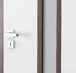 60-100 120-200 FAREBNOSŤ Fólia Portadecor Popolavá Euroinvest Biela Popolavá Buk Euroinvest Bavaria Višňa Buk Bavaria Višňa Wenge Wenge KONŠTRUKCIA KRÍDLA Krídlo v bielej farbe.