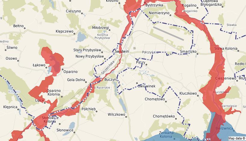 Bluszcz pospolity. OBSZARY NATURA 2000 Na terenie gminy Świdwin znajduje się obszar ochrony siedlisk w ramach programu Natura 2000 (kod obszaru PLH320049).