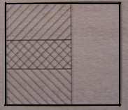 3 Zadanie 3. POIĘTY KWDRT (8 punktów) Oto tangram o czterech jednakowych częściach.