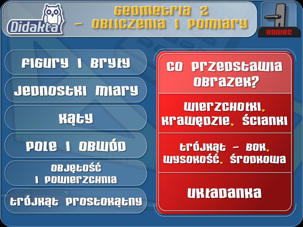 Sterowanie Dzięki środowisku graficznemu sterowanie aplikacją jest bardzo proste i intuicyjne.