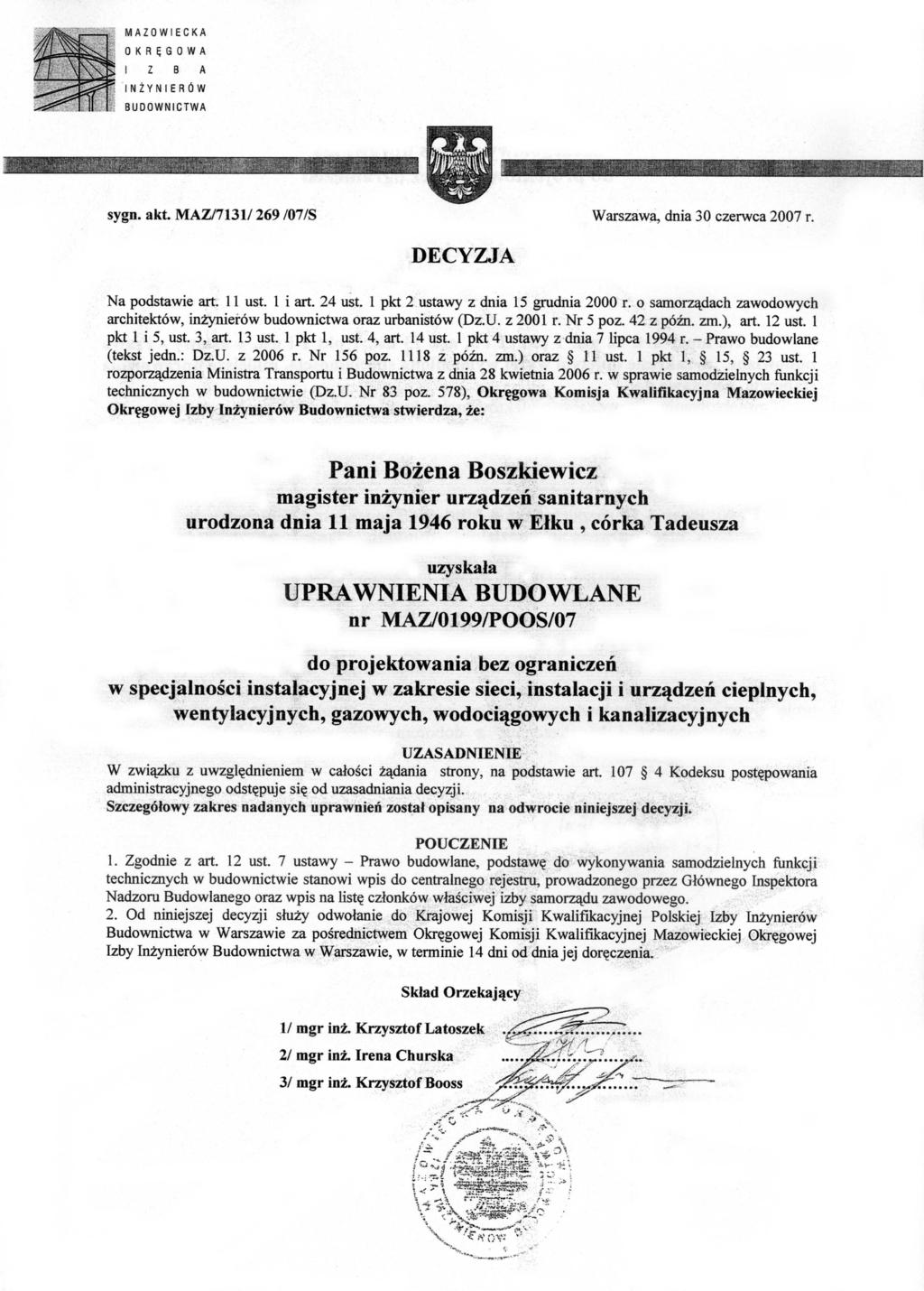 PBW sacji gazowej pomiarowej w/c Q n = 3150 m 3 /h w m. Leśniewice, gm.