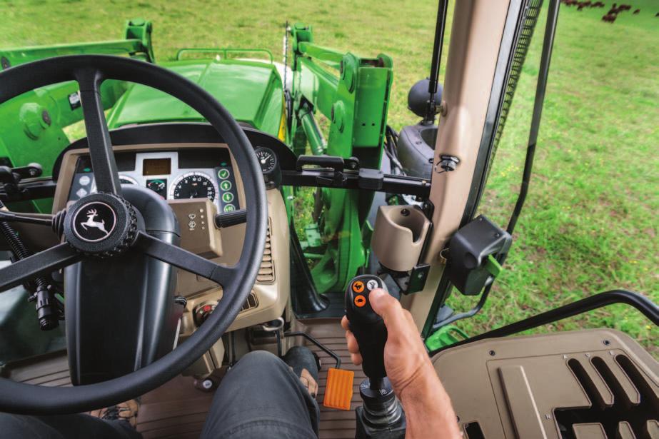 Ładowacze czołowe serii H 11 A Mechaniczny joystick