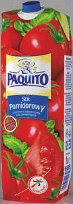 -owocowy, 1 l - 2,99 zł 20% 1 59 1,99 SOK PAQUITO 4 rodzaje 0,75 l, 2,12 zł / 1 l 20% 1
