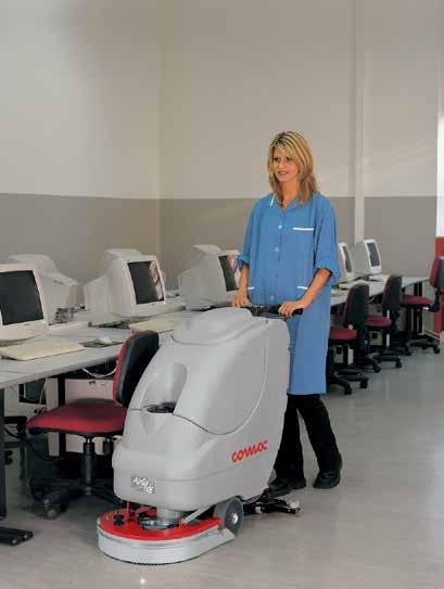 Prowadzone automaty do mycia posadzek klasa Classic 24 220-230 Małe Średnie Abila 20 B Classic - 50 E