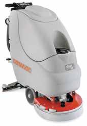 Prowadzone automaty do mycia posadzek Comac Abila 20 B Classic Abila 50 E Classic dane techniczne Abila 20 B Classic Abila 50 E Classic szerokość pracy mm 500 wydajność maszyny m 2 /h 1 750 średnica
