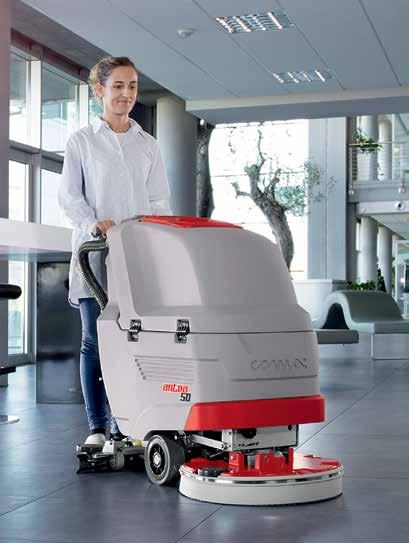 Prowadzone automaty do mycia posadzek klasa Antea 24 220-230 Antea Średnie 50 E/B/BT/BTS/BTO Antea nowa linia