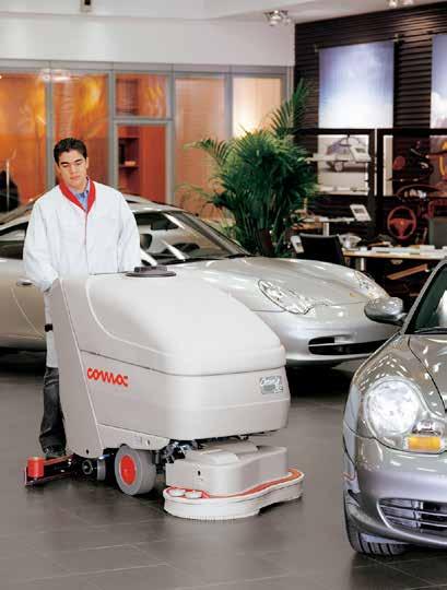 Prowadzone automaty do mycia posadzek klasa Omnia 36 Średnie Omnia 26 BT/32 BT/28 BS Odpowiednia do codziennego