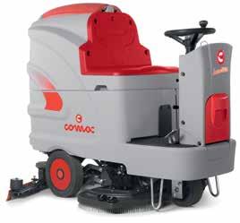Samojezdne automaty do mycia posadzek klasa Innova Innova 100 B dane techniczne Innova 100 B szerokość pracy mm 1 000 wydajność maszyny m 2 /h 6 000 średnica szczotki (ilość) mm 508 (2) szerokość