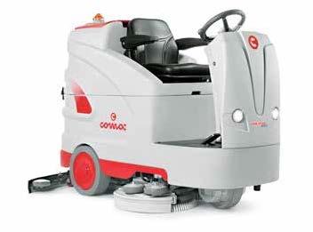 Samojezdne automaty do mycia posadzek klasa Optima Optima 100 B dane techniczne Optima 100 B szerokość pracy mm 1000 wydajność maszyny m 2 /h 6550 średnica szczotki [ilość] mm 510 [2] szerokość ssawy