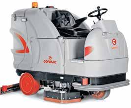 Samojezdne automaty do mycia posadzek klasa Ultra Ultra 120 B/G+LPG dane techniczne Ultra 120 B Ultra 120 G+LPG szerokość pracy mm 1 205 szerokość pracy ze szczotką boczną mm - wydajność maszyny m 2