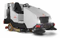 (ilość) mm 610 (2) średnica szczotek cylindrycznych (ilość) mm 220 (2) zbiornik wody czystej l 280 zbiornik wody brudnej l 280 pojemnik na zmiotki l 380 rodzaj zasilania diesel/hydrauliczne