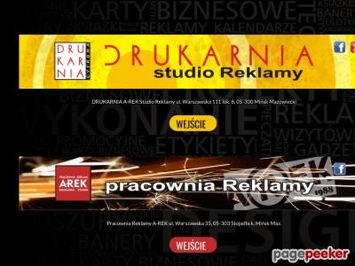 Website review drukarniaminsk.
