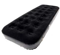 wzmocniona konstrukcja dimensions: (I)188 x (w) 74 x (h) 22 cm color: black comfortable soft surface perfect on
