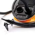 capacity: 3 material: plastic easy infalte and defl ate useful for matresses, infl atable boats etc.