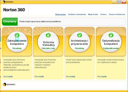 8 Wprowadzenie Aktywacja programu Norton 360 Aktywacja programu Norton 360 w Aby korzystać z wszystkich funkcji programu Norton 360, należy go najpierw aktywować.