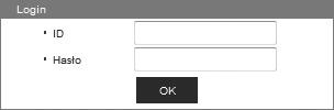 Wartości <IP Address>, <Subnet Mask> oraz <Gateway> zostaną ustawione automatycznie. 3. Wprowadź hasło. Jest to hasło logowania dla użytkownika admin, który ma dostęp do nagrywarki NVR.