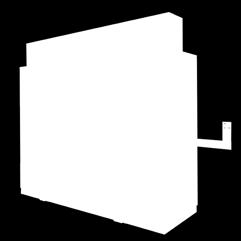 Dodatkowe otwory montażowe w osłonach bocznych umożliwiają podłączenie urządzenia zarówno z lewej jak i z prawej strony (rysunek poniżej).