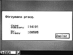 4 Drukowanie dokumentów 8 Dotknąć [Zapisz].
