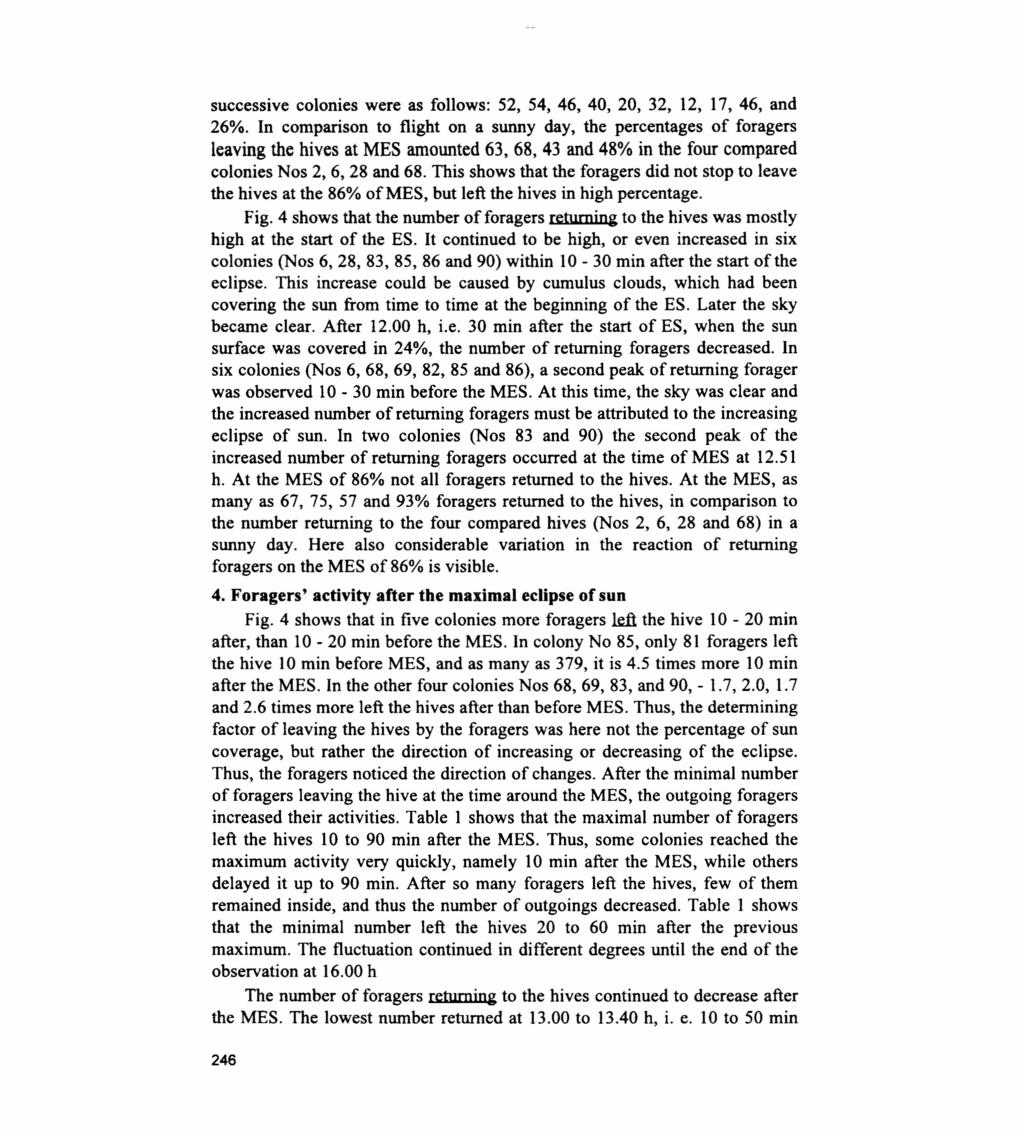 successive eolonies were as follows: 52, 54, 46, 40, 20, 32, 12, 17, 46, and 26%.