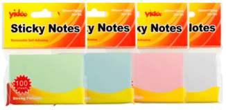Notes samoprzylepny pastel 75x50mm