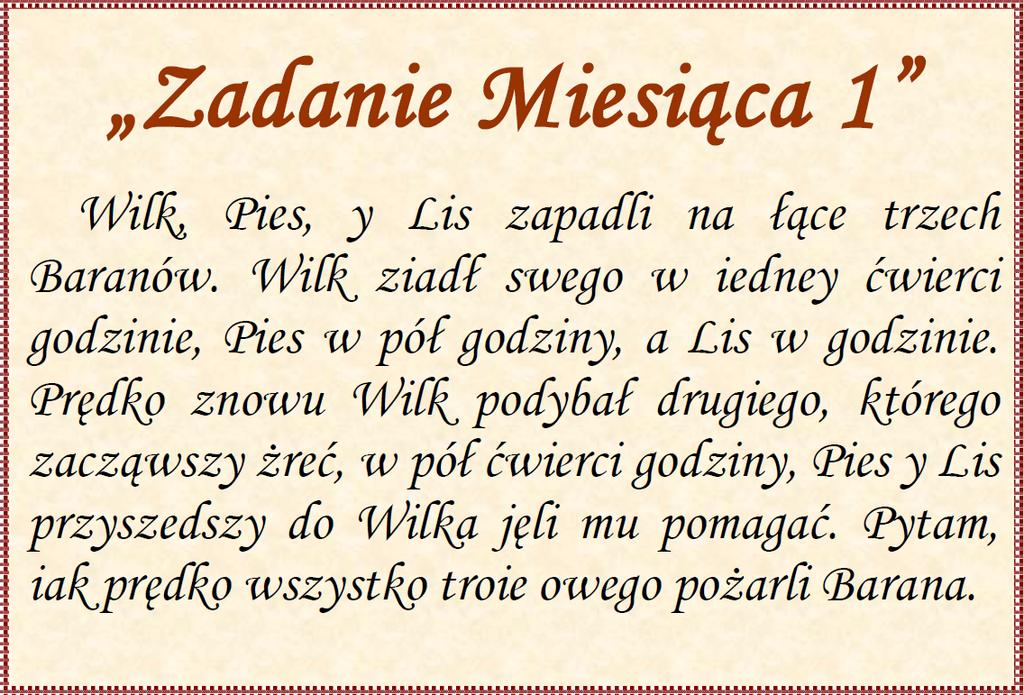 ZADANIE