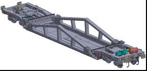 Rys. 2.14. Projekt wagonu Wojskowej Akademii Technicznej [15] Najbardziej rozbudowanym i zautomatyzowanym systemem jest CargoBeamer [16].