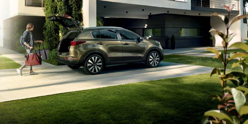 3 4 5 6 Wygoda i komfort Łatwo i przyjemnie do celu Jak przystało na SUV-a, nowa Kia Sportage to samochód