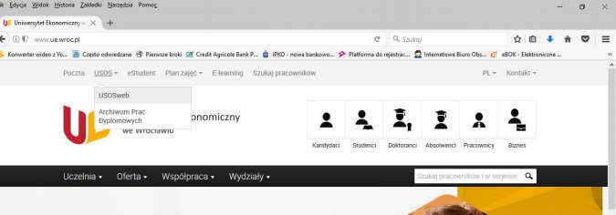 Odwiedzamy stronę głownią UE we