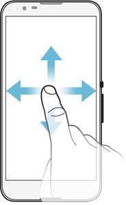 Zsuwanie i rozsuwanie palców Pozwala na powiększanie lub pomniejszanie stron internetowych, zdjęć czy map.