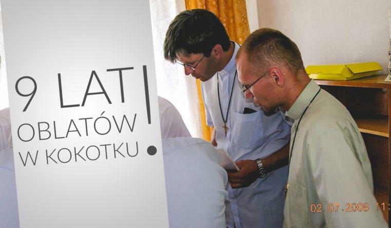 9 lat oblatów w Kokotku 2 lipca, przypadała 9. rocznica przybycia oblatów do Kokotka! Pierwszymi ochotnikami, którzy podjęli wyzwanie tworzenia w tym miejscu oblackiego ośrodka dla młodych byli o.