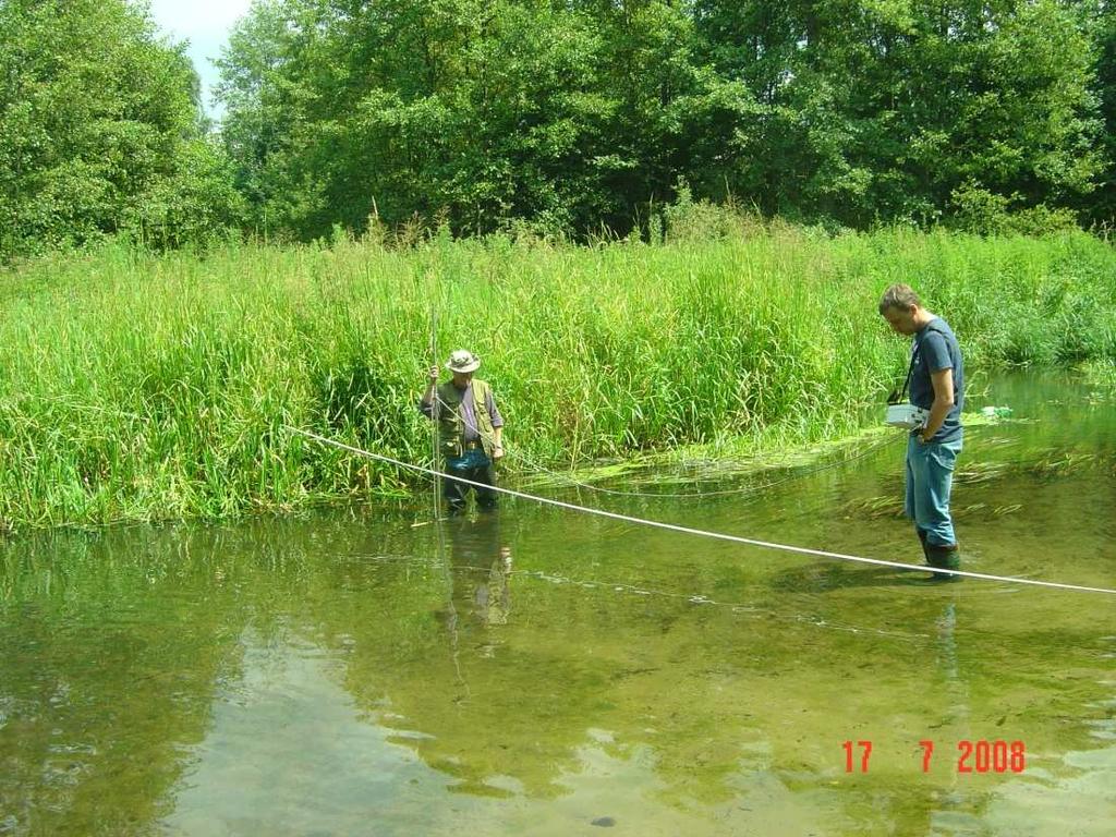 Pomiary hydrometryczne / hydrometric measurements Pomiary