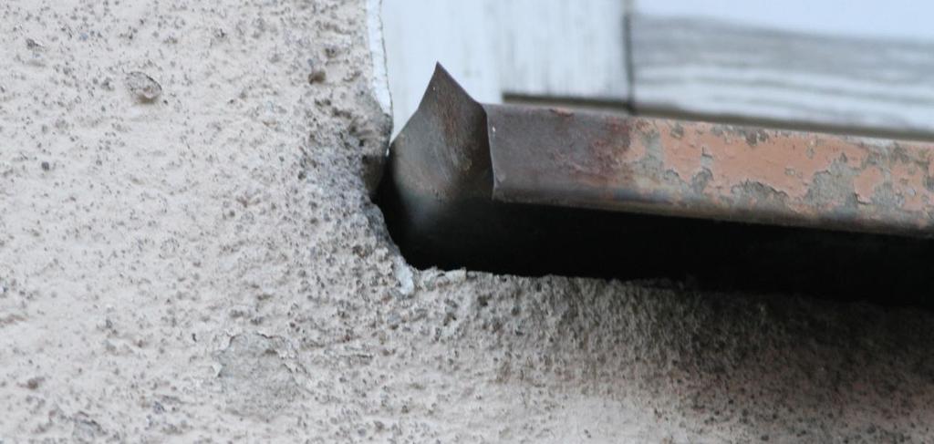 Wyniki W wyniku przeprowadzonych badań stwierdzono wylot 1 osobnika karlika malutkiego Pipistrellus pipistrellus, prawdopodobnie ze szczeliny jednego z parapetów (fot. 3).