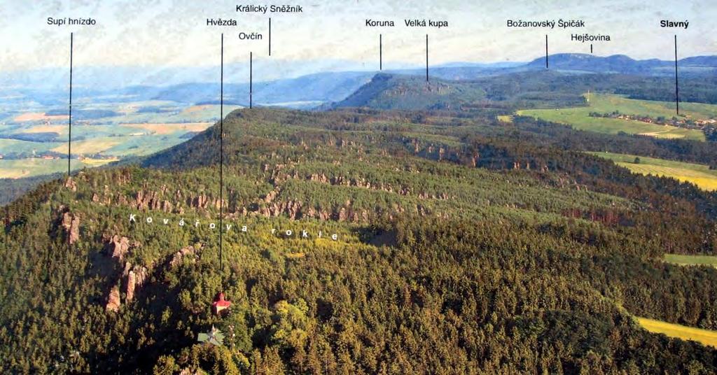 Rzeźba strukturalna Sudetów... A.