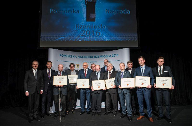 Podczas gali zostały także wręczone odznaczenia rzemieślnicze, przyznane przez Związek Rzemiosła Polskiego oraz Pomorską Izbę Rzemieślniczą MSP. Odznaczeni zostali: Szablą im.